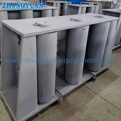 CB 3062 Type D Seven Tube Rollers Universal Fairleads พร้อมอุปกรณ์ลากจูงบนเรือลูกกลิ้ง