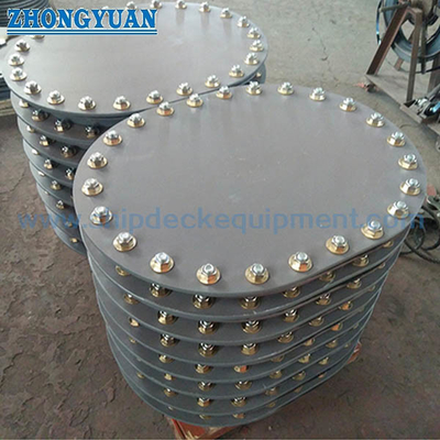 JIS F 2304 Type B Flush Multi Bolt วงรี Manhole Marine Outfitting