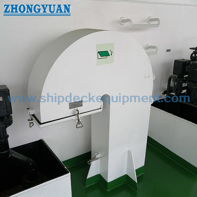 GB 4448 Type B ท่อสี่เหลี่ยม Weathertight Marine Gooseneck Ventilator Marine Outfitting
