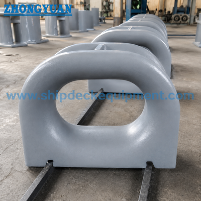 100–500 มม. โชคอายแบบปิดทำจากเหล็กหล่อ ติดตั้งบนดาดฟ้า | JIS F 2005-1975 สำหรับการผูกเรือ