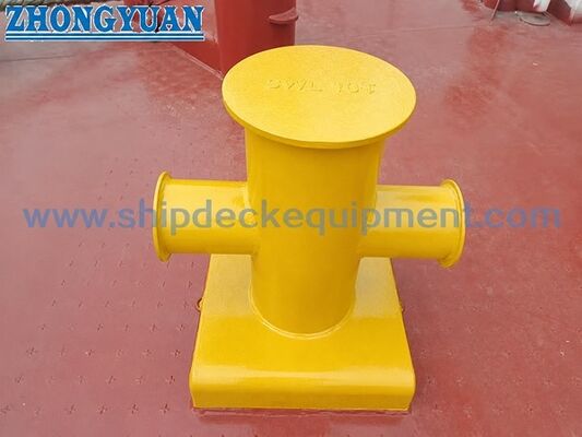 เรือข้าม Bitt Cruciform Bollard CB / T 3845-2000 พื้นที่เชื่อม โบลาร์ด
