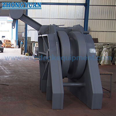 เครื่องปิดโซ่แอนเกอร์ชนิดม้วนด้วยตะขอ JIS F 2031 สําหรับโซ่แอนเกอร์ขนาดใหญ่ 70 ′′ 132 มม