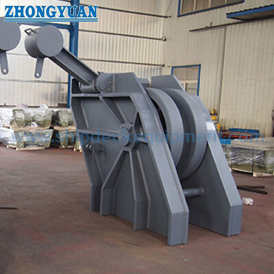 เครื่องปิดโซ่แอนเกอร์ชนิดม้วนด้วยตะขอ JIS F 2031 สําหรับโซ่แอนเกอร์ขนาดใหญ่ 70 ′′ 132 มม