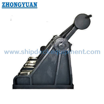 JIS F 2031 เหล็กหล่อ Pawl Type Chain Stopper Ship Mooring Equipment