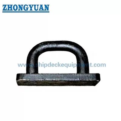 JIS F 3410 Type D การตีขึ้นรูปเหล็กวงรียก Eyeplate Ship Mooring Equipment