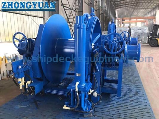 รอกลากไฮดรอลิกสำหรับเรือเดินทะเล 70-1000 kN | แบบดรัมเดี่ยวหรือดรัมคู่สำหรับลากจูงเรือ