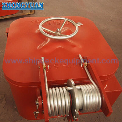 CB/T 3842 B ชนิดสี่เหลี่ยมจัตุรัส Quick Acting Watertight Small Hatch Cover Marine Outfitting