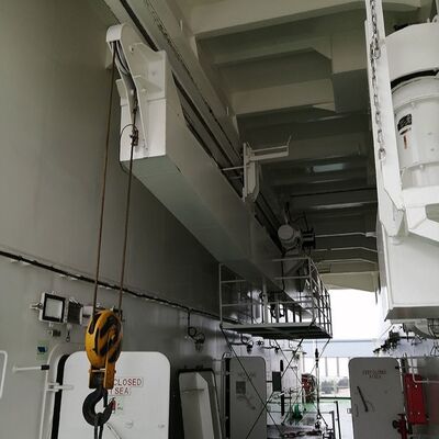 2 5T Twin-Hook กระบะขวาง เดินทาง monorail การจัดสรรเครน