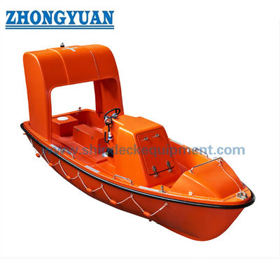 6 คน 4.54m GRP เรือกู้ภัยเร็วเรืออุปกรณ์ช่วยชีวิต