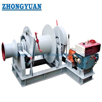 เครื่องยนต์ไดเซลที่ขับเคลื่อน Anchor Winch กับ Drum เดี่ยว