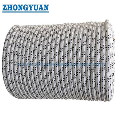 UHMWPE / HMPE Dyneema Marine Towing Rope ความทนทานต่อการขัดถูที่เหนือกว่าอุปกรณ์ลากเรือ