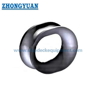 NS 2587 Type A Bulwark Mounted Steel Plate ประดิษฐ์อุปกรณ์เชื่อม Chock Ship Mooring