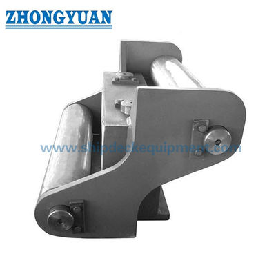 CB 3015 Type B Four Steel Rollers Marine Fairlead สำหรับอุปกรณ์ลากจูงเรือวิศวกรรม