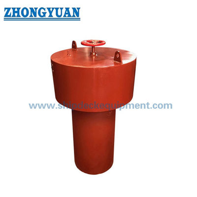 GB 3887 Type B เครื่องช่วยหายใจเห็ด Weathertight พร้อม Handwheel Marine Outfitting