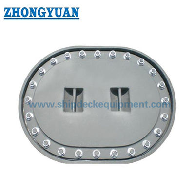 JIS F 2304 Type C Sunk Multi Bolt Oval Hatch Cover ชุดอุปกรณ์ทางทะเล