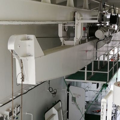 สองตะขอแนวนอน Gantry Provision Crane Ship Deck Equipment