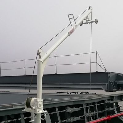 เครื่องกำจัดขยะแบบเคลื่อนย้ายได้ 0.2–0.8T Davit | อุปกรณ์ยกสินค้าดาดฟ้าเรือ