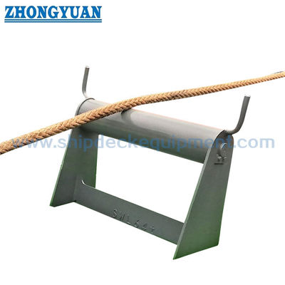 CB / T 435 Type B Deck Mounted Inboard ลูกกลิ้งแนวนอน Fairlead Ship Mooring Equipment