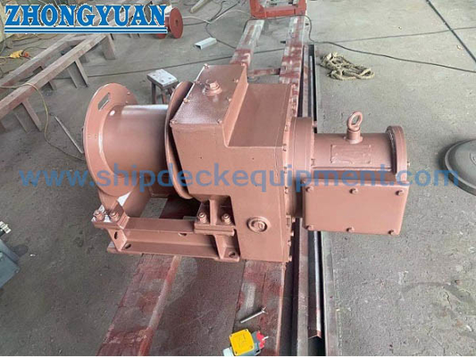 มอเตอร์ไฟฟ้า ISO7364 ขับเคลื่อน 10/16 Kn Marine ที่พักบันได Winch Ship Deck Equipment