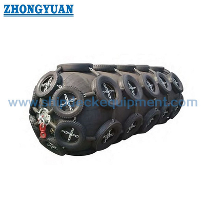 ISO 17357 ประเภทสุทธิ Yokohama Floating Pneumatic Marine Rubber Fender