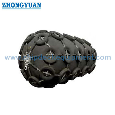 ISO 17357 ประเภทสุทธิ Yokohama Floating Pneumatic Marine Rubber Fender