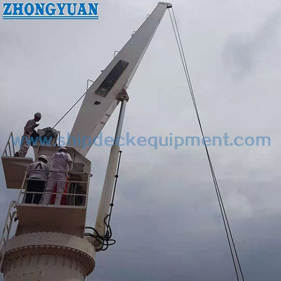 เครนบูมยืดไสลด์ 3T 20m | เครนไฮดรอลิกสำหรับเรือพร้อมห้องโดยสารสำหรับอุปกรณ์บนดาดฟ้าเรือ