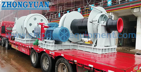 เครื่องยนต์ไดเซลที่ขับเคลื่อน Anchor Winch กับ Drum เดี่ยว
