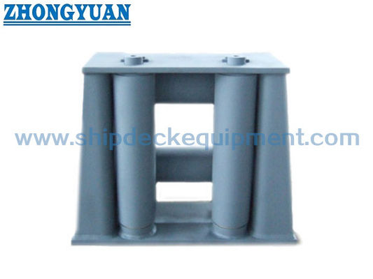 100–320 มม. รอกสี่ลูกกลิ้งอเนกประสงค์ | CB/T 3062 ประเภท B สำหรับการผูกเรือหลายทิศทาง