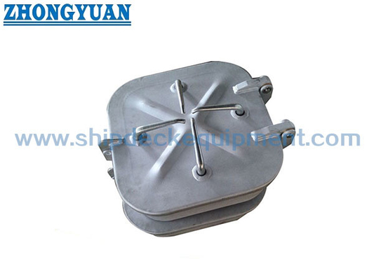 CB/T 3728 Type B Weathertight Small Steel Hatch Cover with 4 Dogs Marine Outfitting