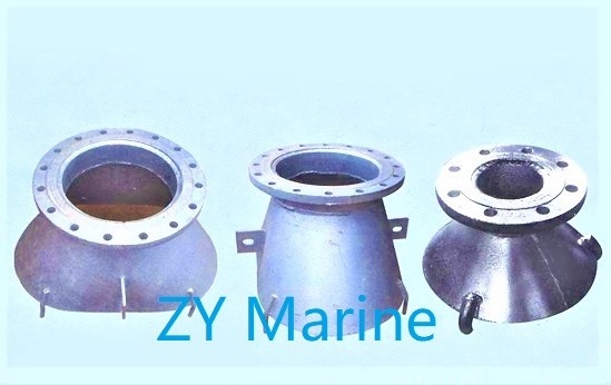 JIS F 3020-1985 Type A Round Type กระดิ่งดูดปากกระดิ่ง Marine Pipe Fittings
