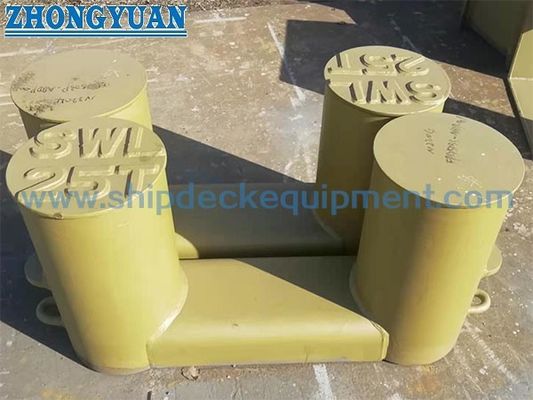 NS 2584 Double Bitts Bollard Ship อุปกรณ์ลากจูง