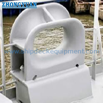 ISO 13729 Type A เหล็กหล่อแบบติดตั้งบนดาดฟ้าอุปกรณ์ลากเรือแบบปิดสำหรับจอดเรือ