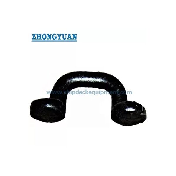JIS F3410 Type E การตีเหล็กรูปวงรี Eye Plate O Ring Ship Mooring Equipment