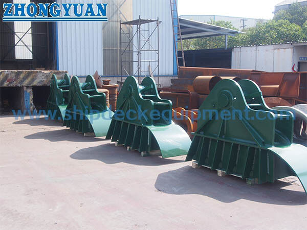OCIMF SPM Chain Stopper with Welded Foundation for Tanker Bow Mooring เครื่องปิดโซ่ที่มีพื้นฐานปั่นสําหรับรถบรรทุกน้ํามัน
