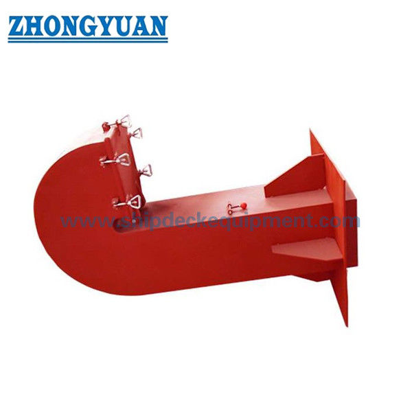 GB 4448 Type B ท่อสี่เหลี่ยม Weathertight Marine Gooseneck Ventilator Marine Outfitting