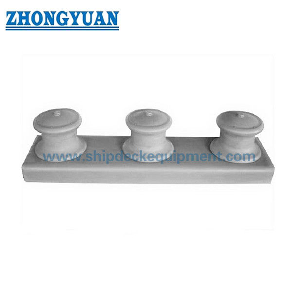JIS F 2014 ลูกกลิ้งผลิตแผ่นเหล็กชนิดเปิด 3 ลูกกลิ้ง Shipside Fairlead Ship Mooring Equipment