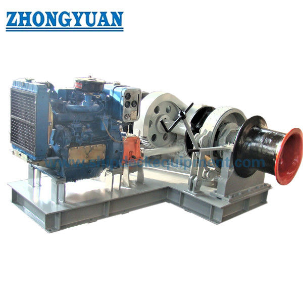 17.5-50 มิลลิเมตร เครื่องดีเซลขับเคลื่อน ลมแอนเกอร์เรือสําหรับคานเรือ