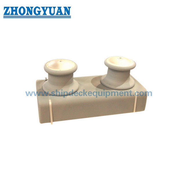 JIS F 2014 Casting Open Type 2 Rollers Shipside Fairlead Rollers อุปกรณ์จอดเรือ