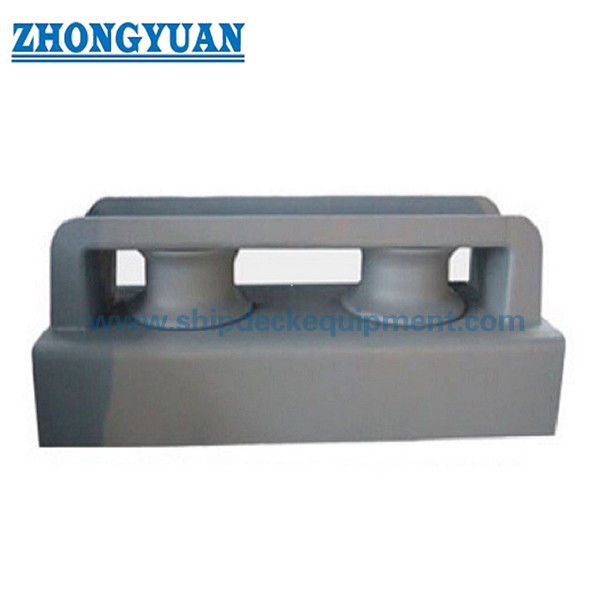 JIS F 2014 แบบฟอร์ม BF BS 2 Rollers Closed Type Shipside Fairlead Rollers Ship Mooring Equipment