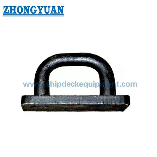 JIS F 3410 Type D การตีขึ้นรูปเหล็กวงรียก Eyeplate Ship Mooring Equipment