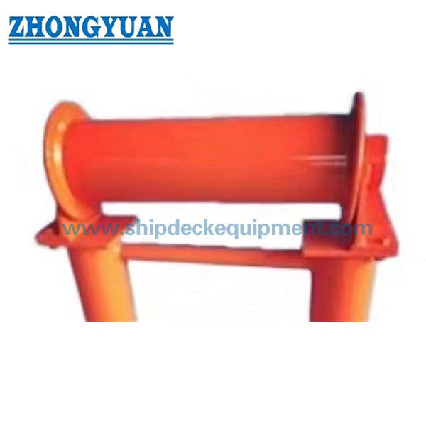 CB / T 435 Type A ลูกกลิ้งแนวนอนเรือ Fairlead Ship Mooring Equipment