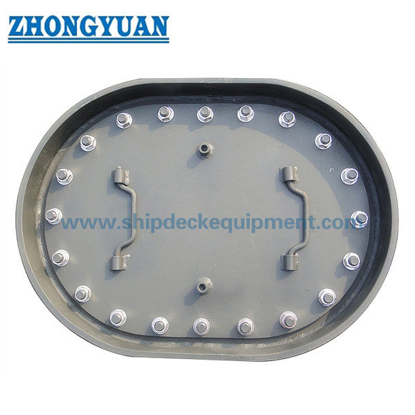 ISO 5894 Type DO Multi Bolts Manhole พร้อมฝาปิดด้านบนปิดภาคเรียน Marine Outfitting