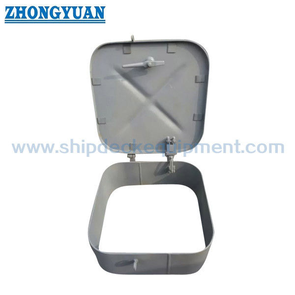 CB/T 3728 Type F ไม่มี Weathertight Small Steel Hatch Cover with Dog Marine Outfitting