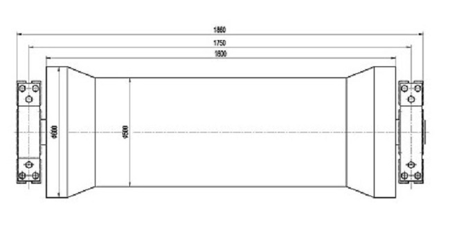 Marine Steel Stern Roller สำหรับอุปกรณ์ลากจูงเรือลากจูง
